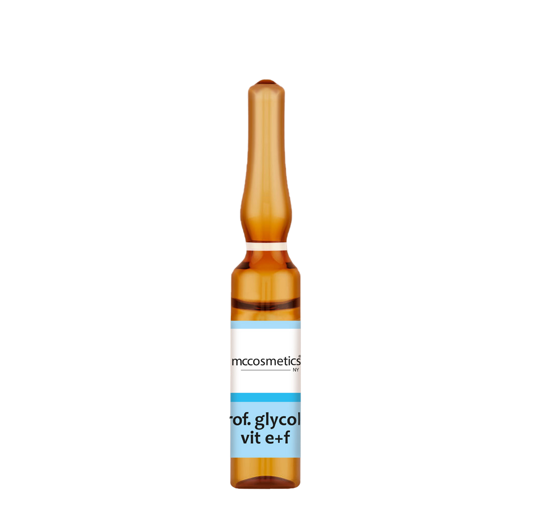 MCCosmetics NY | Prof. Glycolic Acid + Vitamin E & F | 10x2ml Ampoules